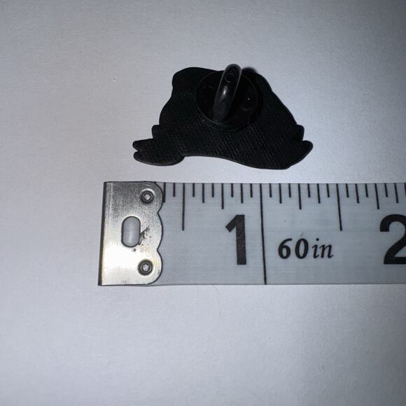 Pink Frog He Him Pin Brooch - Picture 2 of 2